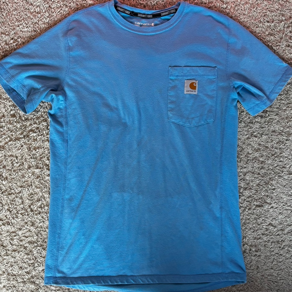 Carhartt Blue Short Sleeve Tee